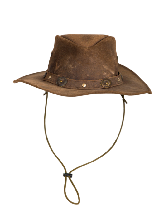 leather hat